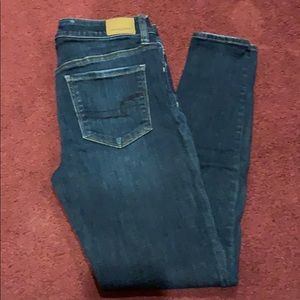 Super Dark Skinny AE Jeans